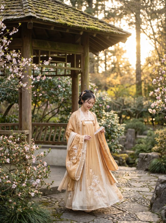 蜜桃蜜桃美少女写真视频·国风汉服系列